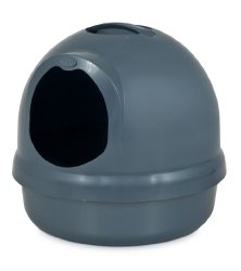 Petmate Booda Dome Litter Box, Dark Blue