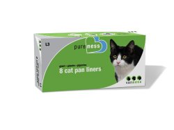 Pureness Giant Cat Pan Liners, 8 Count