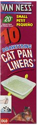 Pureness Small Drawstring Cat Pan Liners, 10 Count
