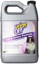 Urine Off Odor and Stain Remover for Cats, 1 Gallon