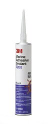 3M Marine Adhesive Sealant 5200 Black, 06504, 1/10 gal