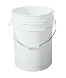 5 gallon plastic bucket with handle – Food Grade – BPA Free