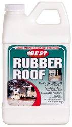 B.E.S.T. 55048 Rubber Roof Cleaner & Protectant Bottle – 48 oz.