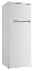Designer 7.3 Cu. Ft. Refrigerator with Top-Mount Freezer, White
