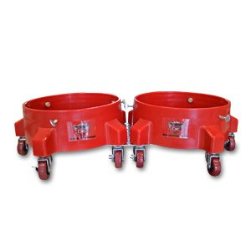 Detail King Grit Guard Double Bucket Dolly