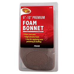 Detailer’s Choice 6-910 9 to 10-Inch Foam Bonnet