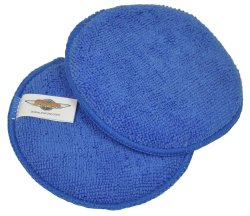 Eurow Microfiber Applicator Pads 4.75 inches (2-Pack)