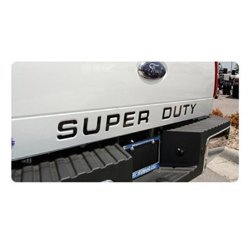 Ford Super Duty Piano Black Rear Letter Inserts