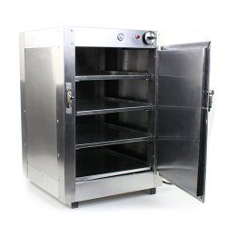 HeatMax Commercial Food Pastry Warming Case Aluminum 16x16x24 Hot Box Cabinet