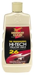 Meguiar’s M26 Mirror Glaze Hi-Tech Yellow Wax – 16 oz.