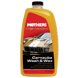 Mothers 05674-6 California Gold Carnauba Wash & Wax – 64 oz., (Pack of 6)