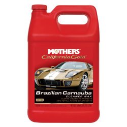 Mothers 05702 California Gold Brazilian Carnauba Cleaner Liquid Wax – 1 Gallon