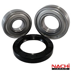 Nachi High Quality Front Load Maytag Washer Tub Bearing and Seal Kit Fits Tub W10290562 (5 year replacement warranty and full HD “How To” video included)