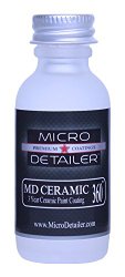 *New* Micro Detailer MD Ceramic 360 3 Year Ceramic Paint Coating (60ml (Bottle Only))