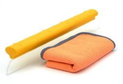 Original Water Blade 18 Inch Squeegee with Free Microfiber Finishing Towel