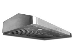 Proline PLJW 185 Under Cabinet Range Hood – Multiple Venting Options – 4 Speed – 600 Max CFM – Stainless Professional Baffle Filters Dishwasher safe – 3 Year Warranty – Sizes include 30 and 36 inch