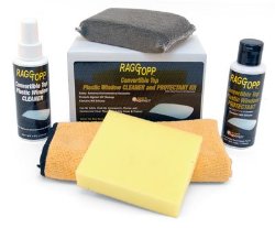 Raggtopp Convertible Top Plastic Window Cleaner and Protectant Kit 01162