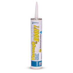 Sashco Through The Roof Sealant, 10.5 oz Cartridge, Clear (Pack of 1)