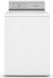 Speed Queen AWNE92SP 26″ Electronic Button Control Top Load Washer with 9 Preset Cycles, in White.