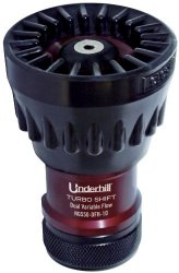 Underhill NG550-DFH-10 Magnum UltraMax Turbo Shift Hose Nozzle, 1-Inch, High Flow, Dual Variable Flow