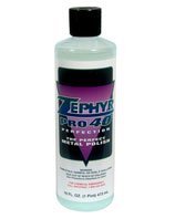 Zephyr Pro-40 The Perfect Metal Polish. For Chrome, Stainless Steel, Aluminum, Brass, Copper, Silver and Magnesium. 8 FL.OZ Made in U.S.A.