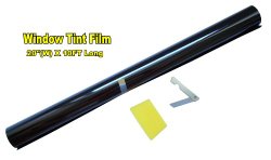 20″ X 10FT ROLL 5% LIMO SHADE WINDOW TINTING FILM TINT UNCUT 20″x10′ 5%