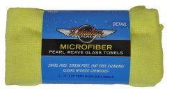 Eurow Microfiber Glass Cleaning Towel, 14in X 14in (2 Pack)