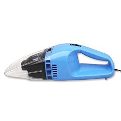 Foto4easy 12v Mini Portable Car Vehicle Auto Rechargeable Wet Dry Handheld Vacuum Cleaner (Blue)