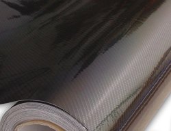 Hachi Auto 6D Ultra High Gloss Carbon Fiber Vinyl Car Wrap 12-by-60 inch