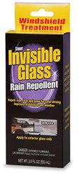 Invisible Glass Premium Glass Cleaner with Rain Repellent Windshield Treatment – 3.5 oz, 91481