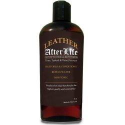Leather Afterlife Leather Conditioner – The Best Leather Conditioner & Restorer for Cars, Furniture, Boots, Saddles, Purses & More 8 oz