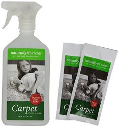 Naturally It’s Clean Carpet Concentrate Kit, 32-Fluid Ounce