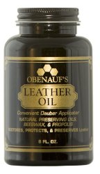 Obenauf’s Leather Oil 8 oz. – Restores Dry Leather – Made in the US