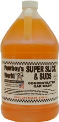 Poorboy’s World Super Slick & Suds Concentrated Car Wash – 128 oz