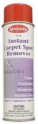 Sprayway SW879 18 oz Sprayway Instant Carpet Spot Remover