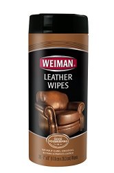 Weiman Leather Wipes, 30 ct