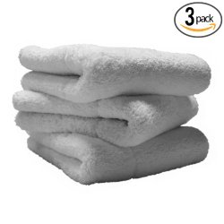 (3-Pack) **SPECIAL SALE** THE RAG COMPANY 16″ x 16″ Everest 1100 Ultra-Plush Korean 70/30 Professional Microfiber Detailing Towels