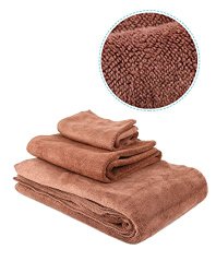 BAILEY Thickened Soft Towels Color Brown