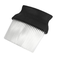 Black Plastic Handle Vehicle Car Mat Carpet White Nylon Cleaning Brush