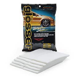 CleanTools The Glosser Microfiber Detailing Wipes, Case of 6