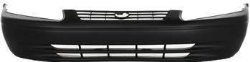 Evan-Fischer EVA17872015216 Bumper Cover Front Facial Plastic Primered With provisions for emblem and grille air holes