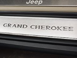 Jeep Grand Cherokee Stainless steel Door Entry Guards