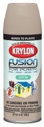 Krylon 2437 Satin Almond Spray Paint 12 Ounce