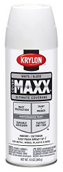 Krylon K09146000 COVERMAXX Spray Paint, Gloss White