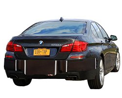 Luv-Tap BG001 – COMPLETE COVERAGE Universal Fit Rear Bumper Guard for Trunk Mounted Rear License Plate Vehicles – COVERS THE ENTIRE BUMPER