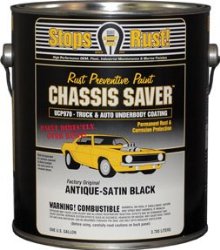 Magnet Paint Co UCP970-01 Chassis Saver Antique Satin Black, 1 Gallon