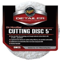 Meguiar’s DMC5 5″ DA Microfiber Cutting Disc, (Pack of 2)