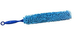Microfiber Duster – Car Duster & Home Multi-use Duster – Exterior and Interior Use – Lint Free – Double Sided – Bendable and Flexible – 25″ Long Detail Duster