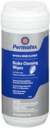 Permatex 26629 Rotor and Drum Cleaning Wipes, 50 Count