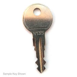 Thule Car Rack Replacement Key – Single (Thule replacement key N 089)
